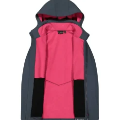 Zip Hood Damen Softshelljacke