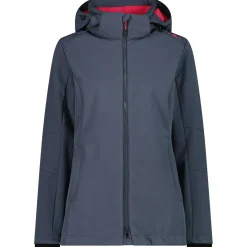 Zip Hood Damen Softshelljacke