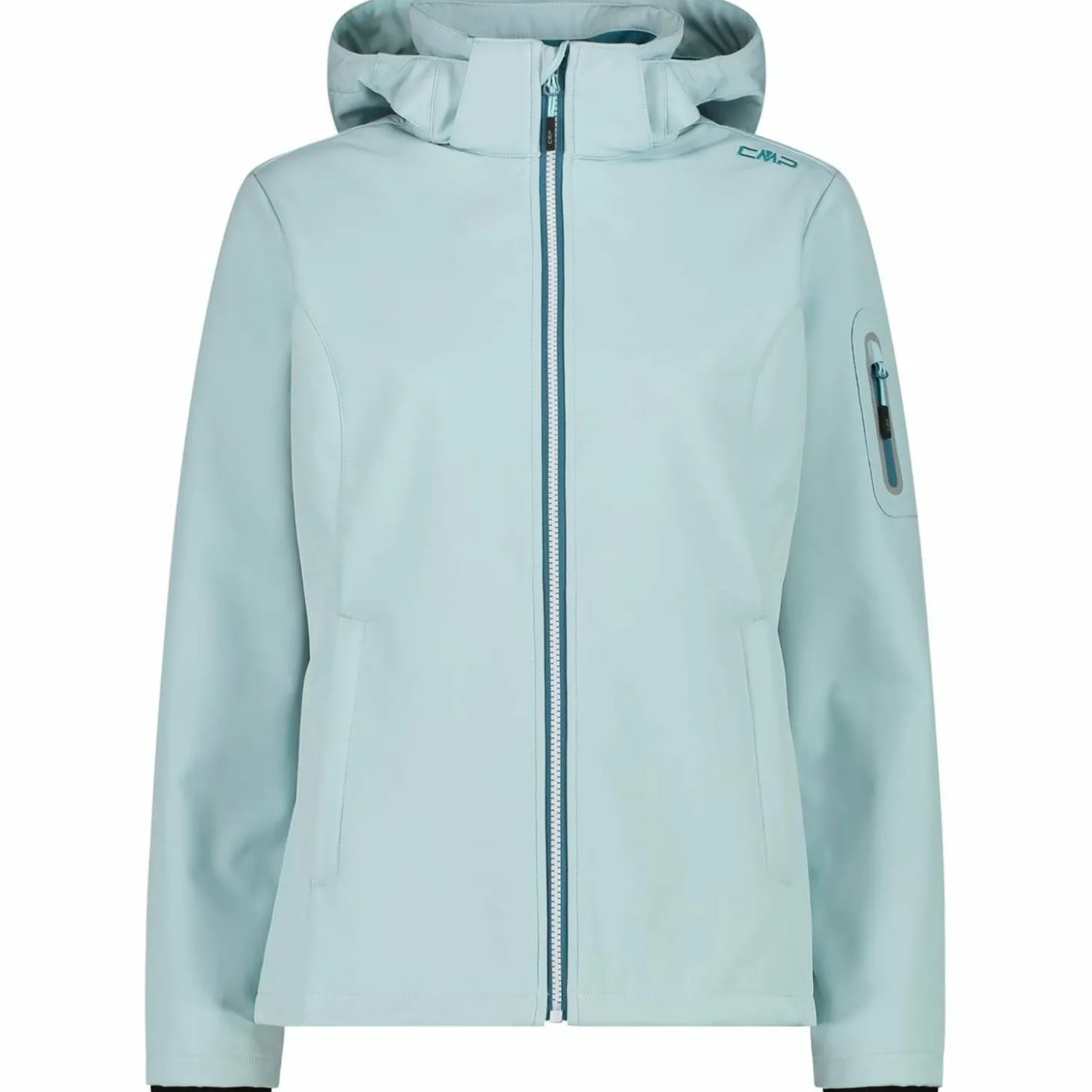 Zip Hood Damen Softshelljacke