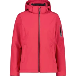 Zip Hood Damen Softshelljacke