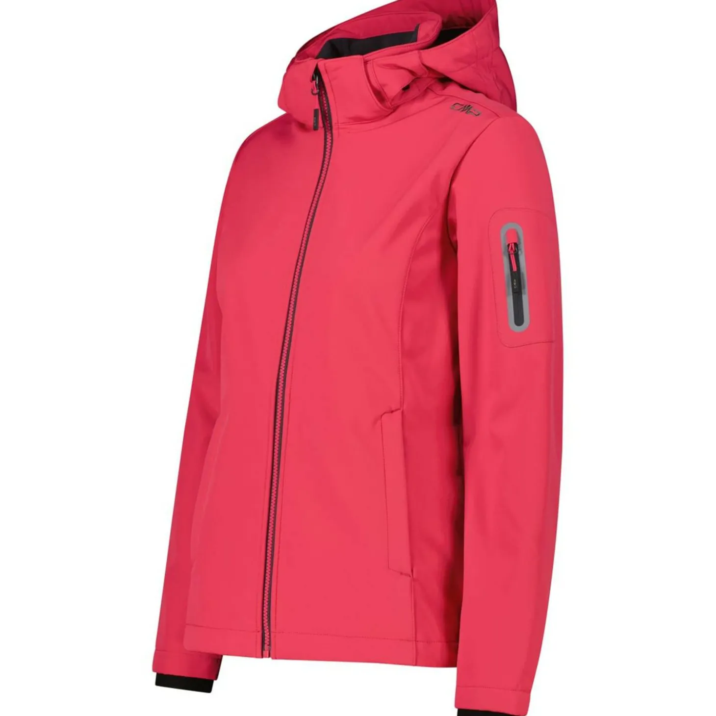 Zip Hood Damen Softshelljacke