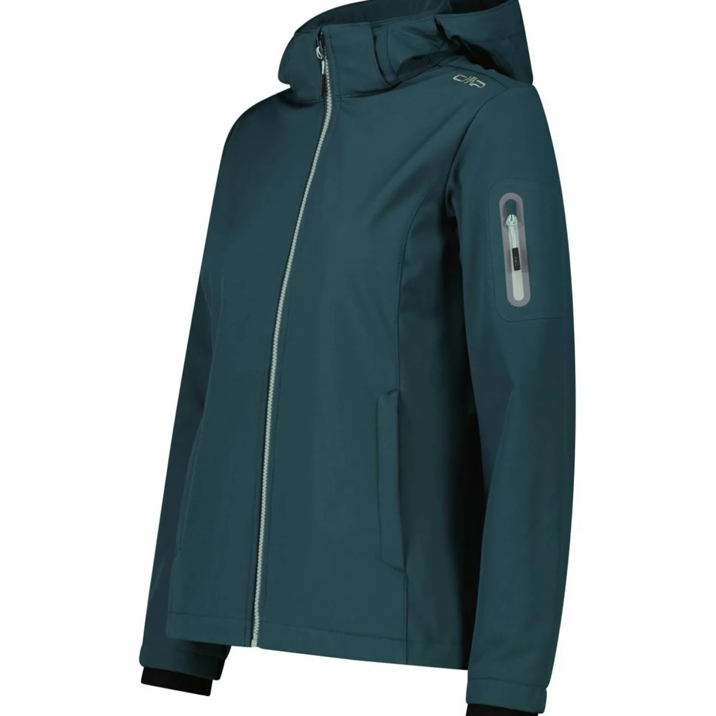 Zip Hood Damen Softshelljacke