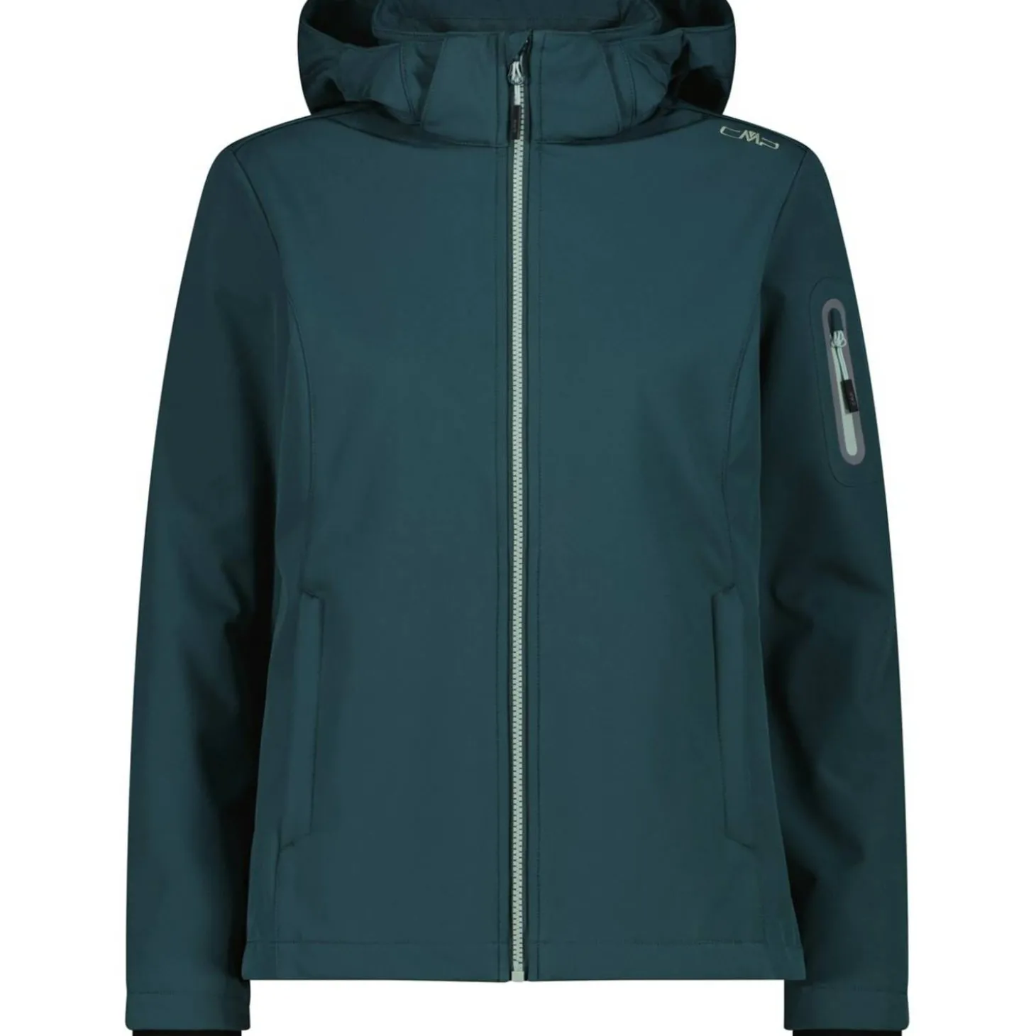 Zip Hood Damen Softshelljacke