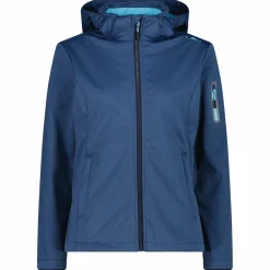 Zip Hood Damen Softshelljacke
