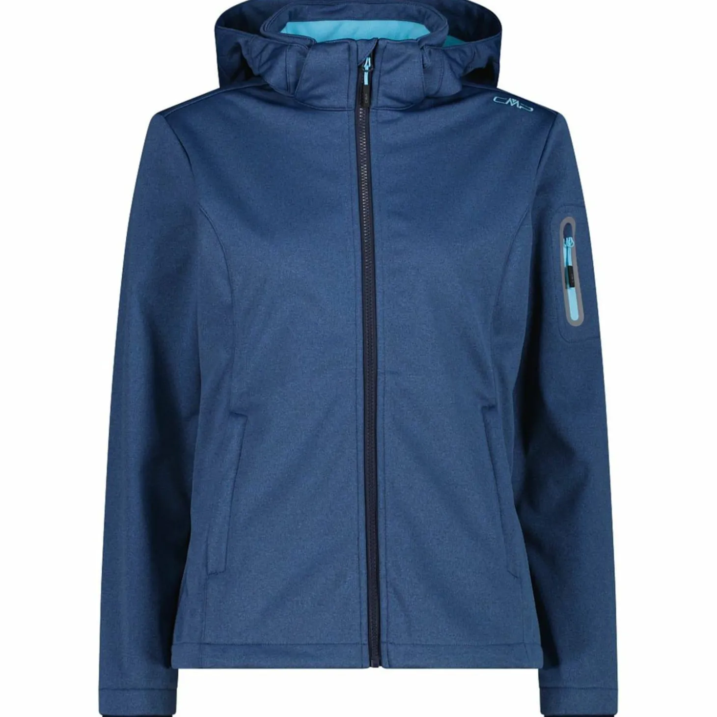 Zip Hood Damen Softshelljacke