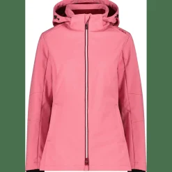 Zip Hood Damen Softshelljacke