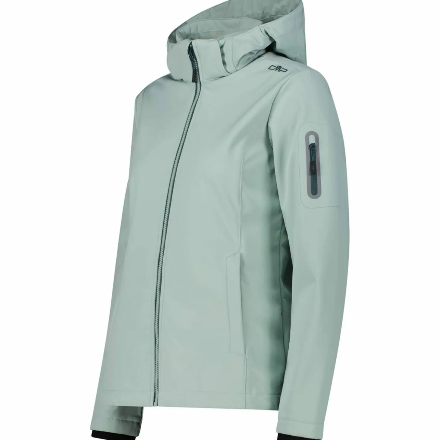 Zip Hood Damen Softshelljacke