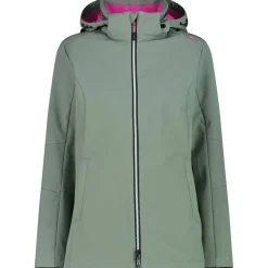 Zip Hood Damen Softshelljacke
