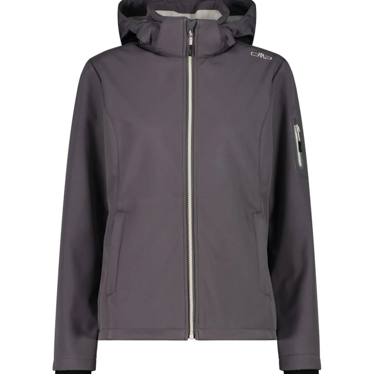 Zip Hood Damen Softshelljacke