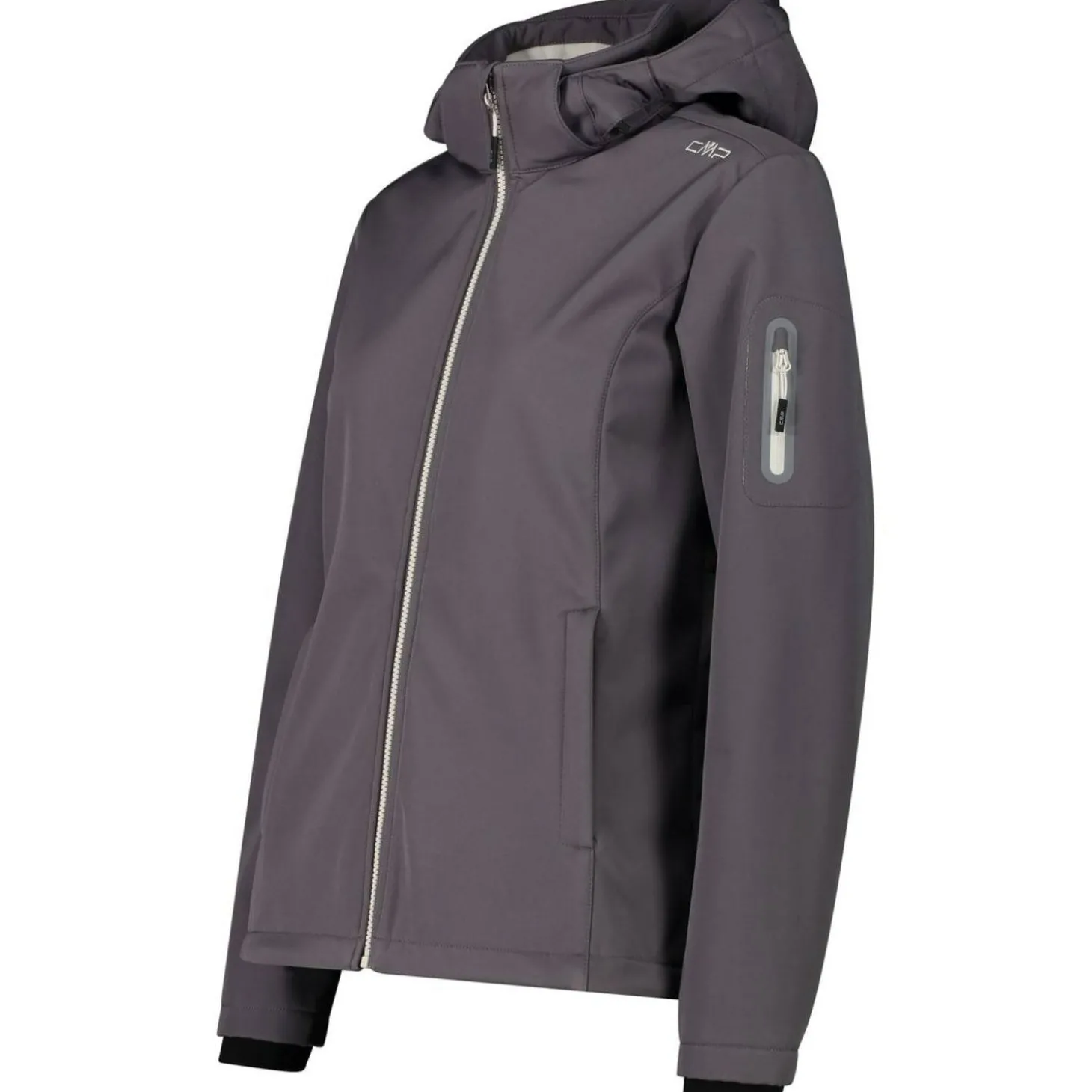 Zip Hood Damen Softshelljacke