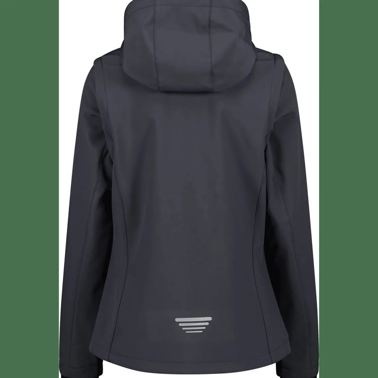 Zip Hood With Detachable Sleeves Damen Softshelljacke