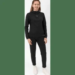 Zip Pro Casual Damen Kapuzensweater